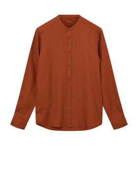 Mos Mosh Gallery - MMGTheo Linen Stand Shirt
