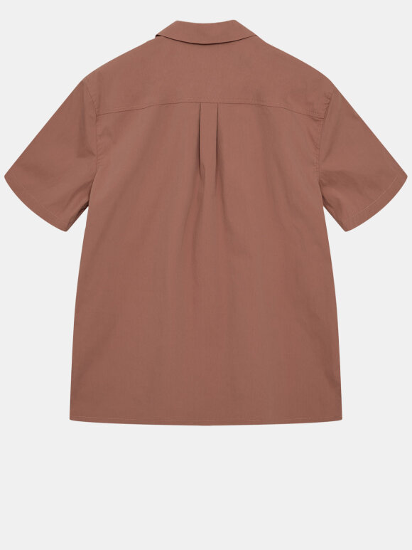 Anerkjendt - AKKurt SS Pocket shirt Cognac