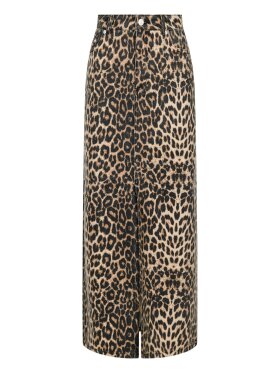 Neo Noir - Frankie Leopard Skirt