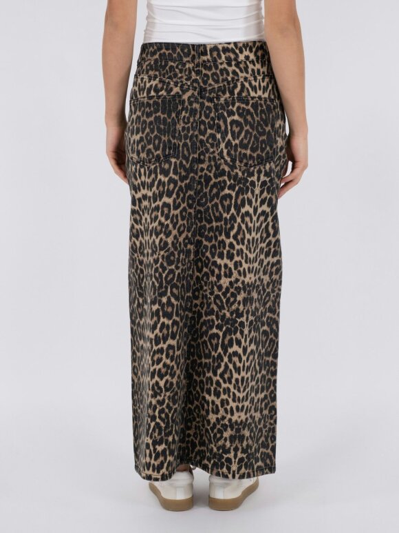 Neo Noir - Frankie Leopard Skirt