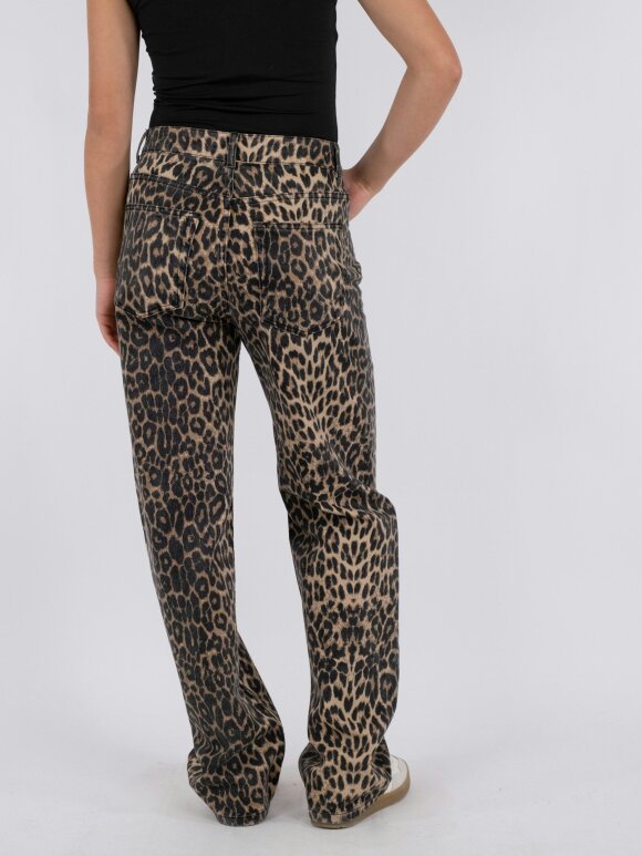 Neo Noir - Simona Leopard Pant