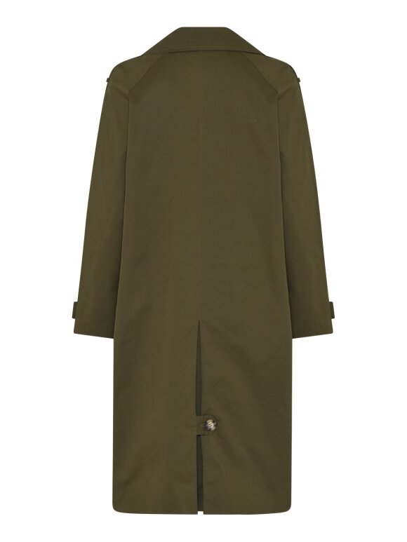 La Rouge - LR/RL Siw Trenchcoat Dark Army