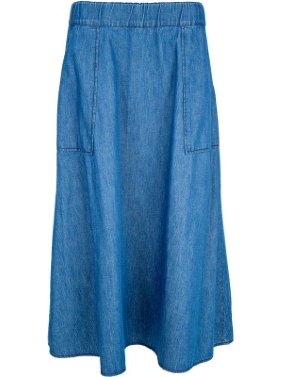 La Rouge - Pernille Denim skirt Blue