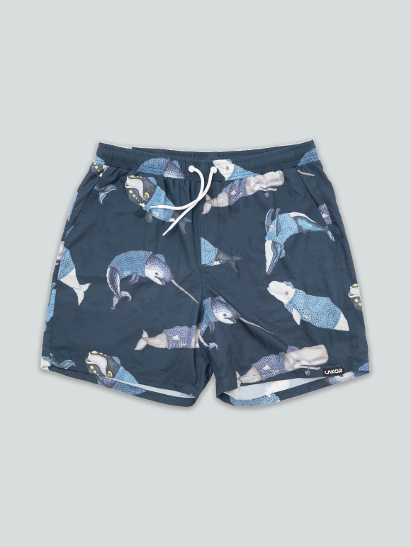 Lakor - Whales Swim Shorts