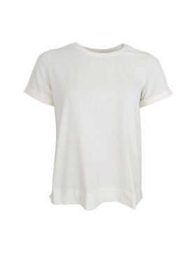 Black Colour - BCMay SS Tee Off White Black Colour - BCMay SS Tee Off White