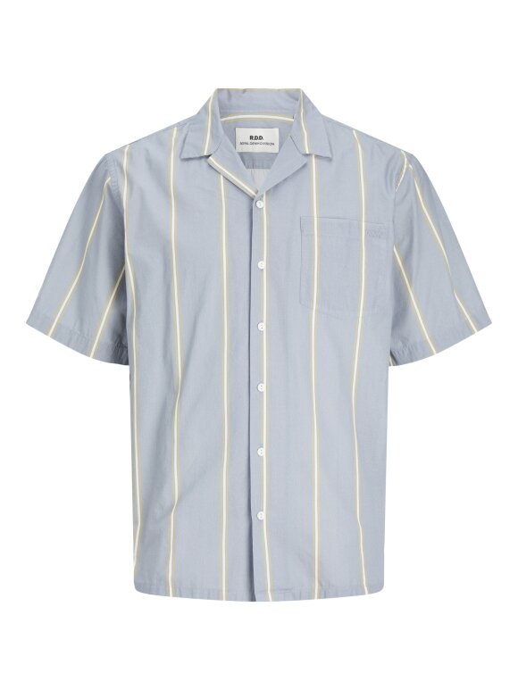 Royal Denim Division - RDDCain Resort Shirt stripe