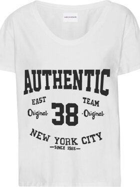 Americandreams - T-shirt 38 East White Black
