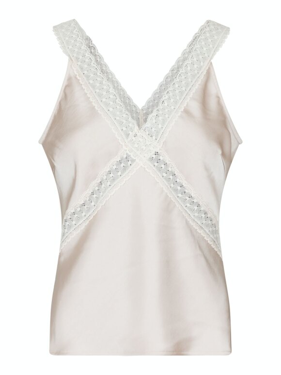 Neo Noir - Vinnita Lace Top Champagne