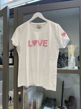 Lulus Love - T-Shirt SS Love white Rose