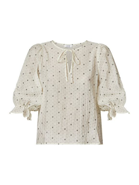 Love & Divine - Love1135 Blouse Cream/Black