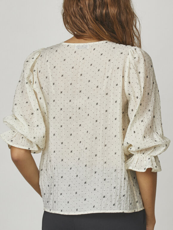 Love & Divine - Love1135 Blouse Cream/Black