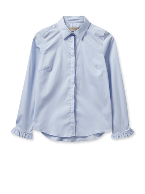 Mos Mosh - MMMattie Flip Shirt L. blue