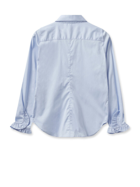 Mos Mosh - MMMattie Flip Shirt L. blue