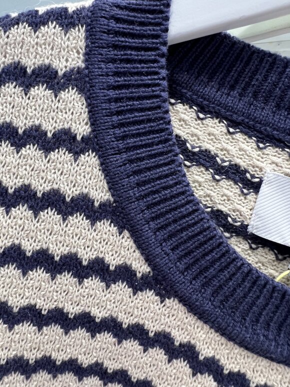 Numph - NUMari Pullover dress blue