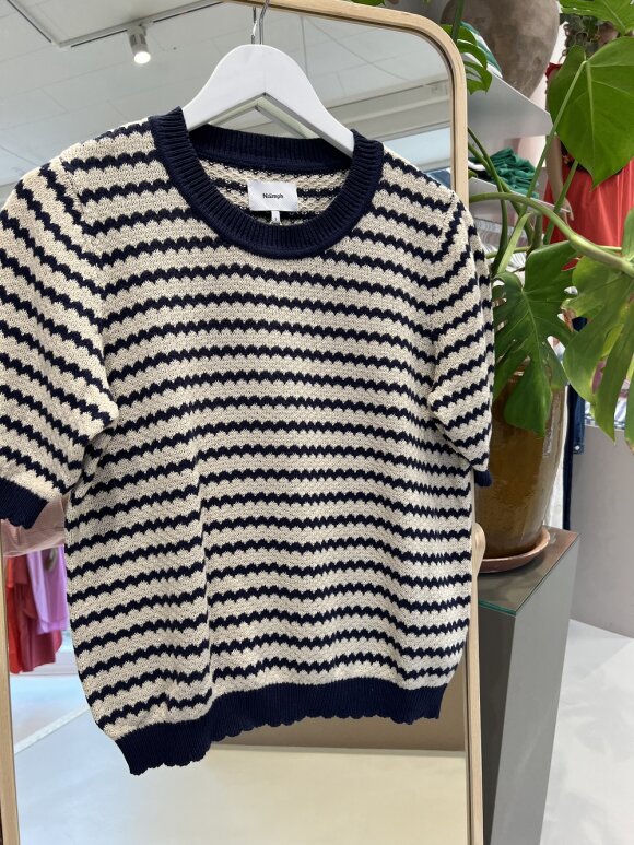 Numph - NUMari Pullover dress blue
