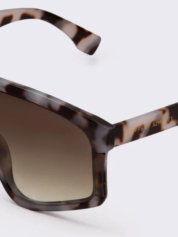 Dropps By Szhirley - Milky Solbrille Leopard
