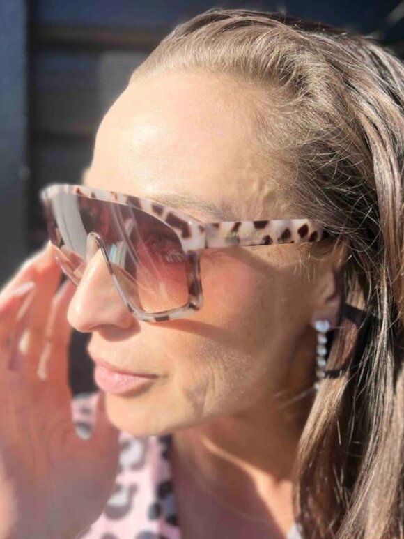 Dropps By Szhirley - Milky Solbrille Leopard