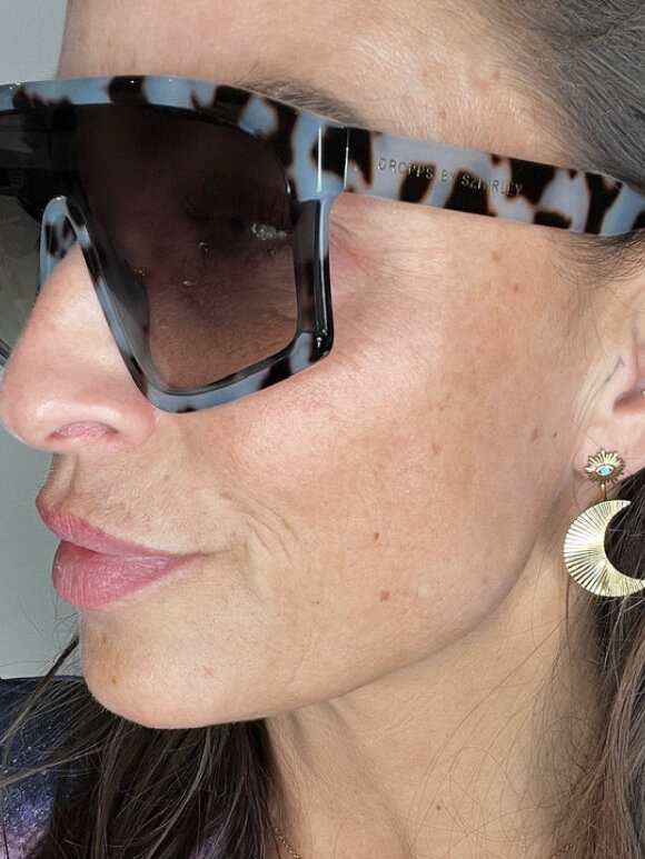 Dropps By Szhirley - Milky Solbrille Leopard