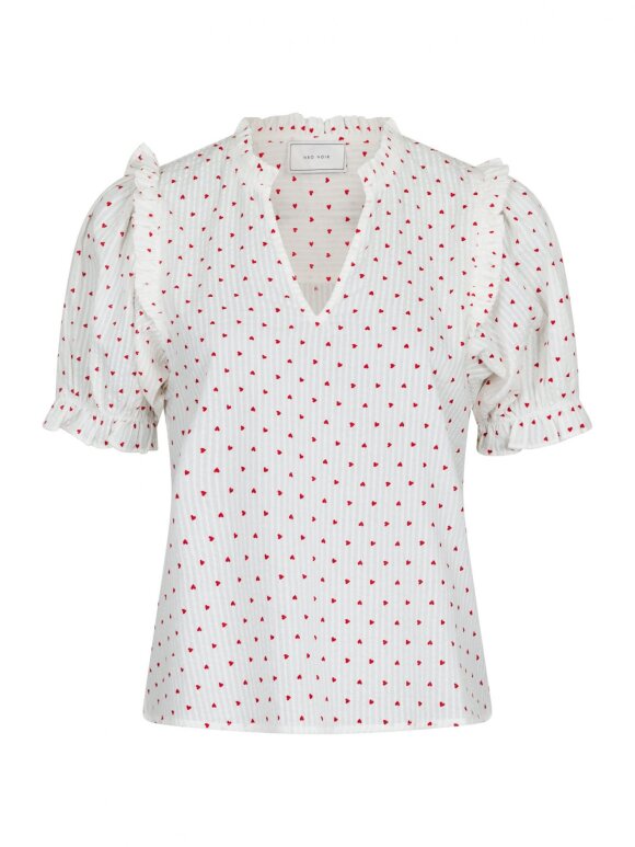 Neo Noir - Rosalie Heart Blouse