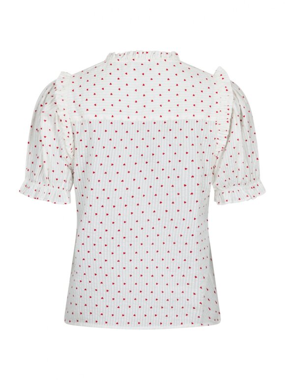 Neo Noir - Rosalie Heart Blouse