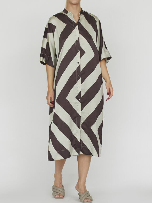 Love & Divine - Love972-4 Dress Raisin/Bamboo