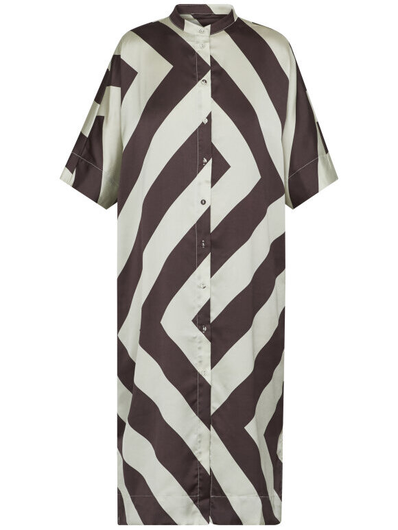 Love & Divine - Love972-4 Dress Raisin/Bamboo