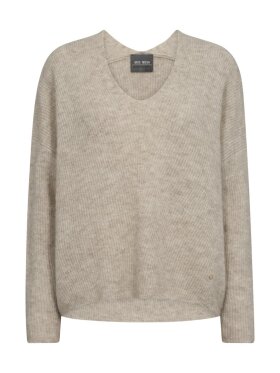 Mos Mosh - MMThora V-Neck Knit Feather