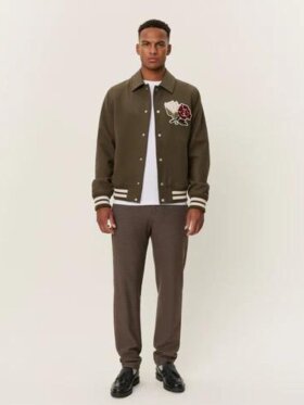 Les Deux - Felipe Varsity Wool Jacket