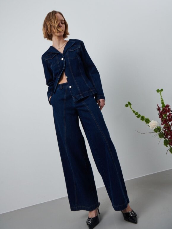 La Rouge - Clara Pants Dark Denim