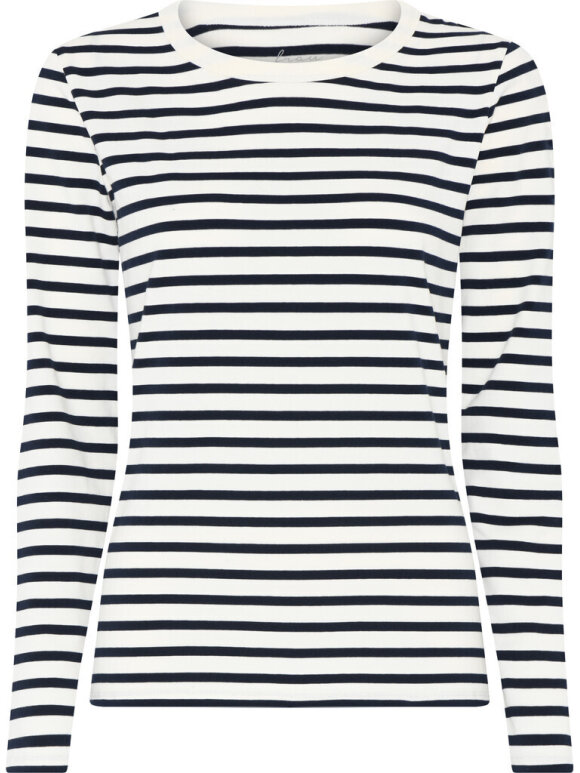 FRAU - Lucca Cotton ls top striber