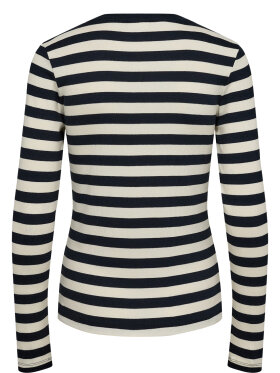 Numph - NUMixie LS T-shirt dark Sapphi