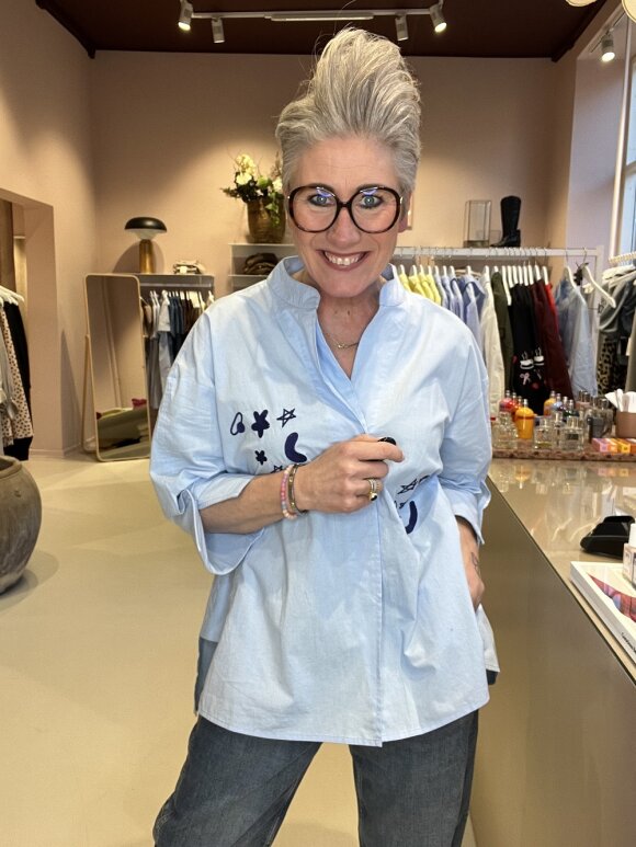 WAUW - Luna Shirt Light Blue