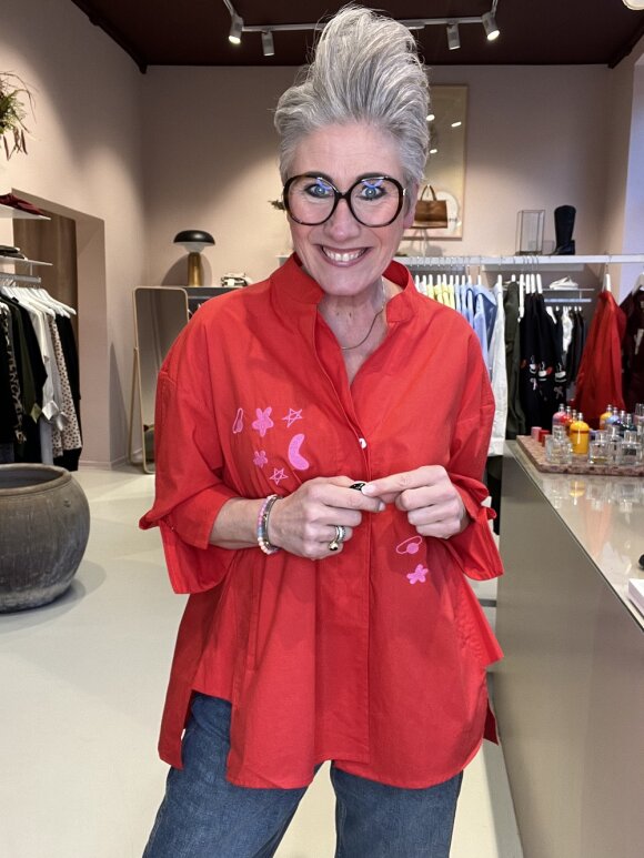 WAUW - Luna Shirt Red