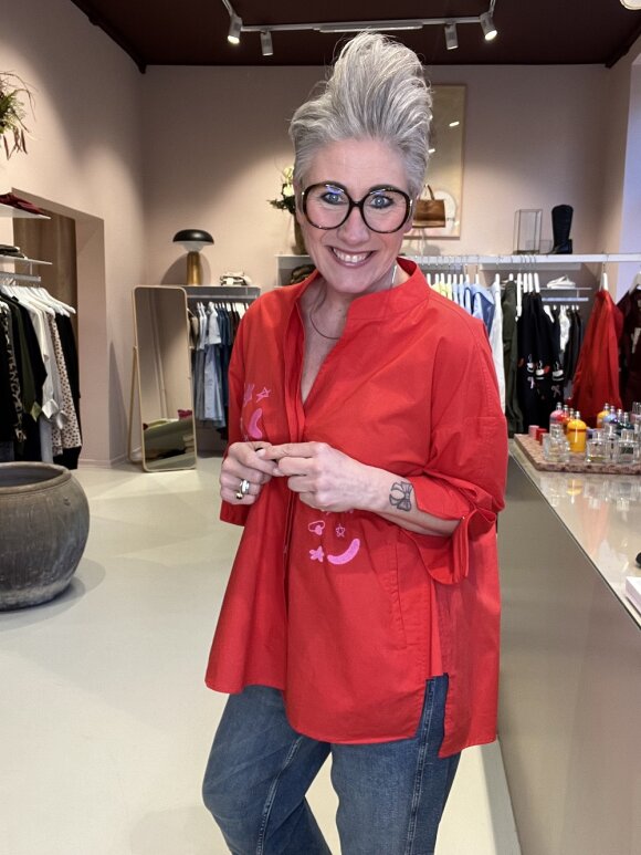 WAUW - Luna Shirt Red
