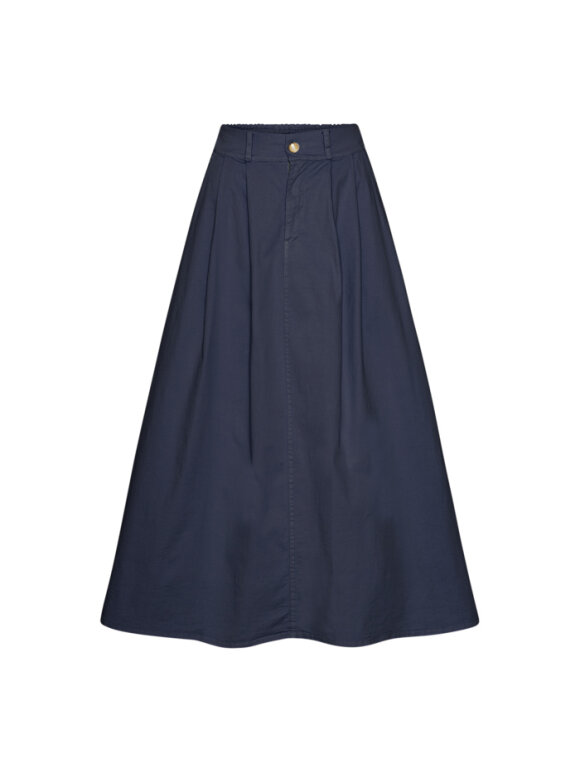 Amaze Cph - Eleanor Cotton Nederdel Navy