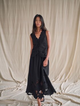 Mos Mosh - MMDaima Brodie Top Black