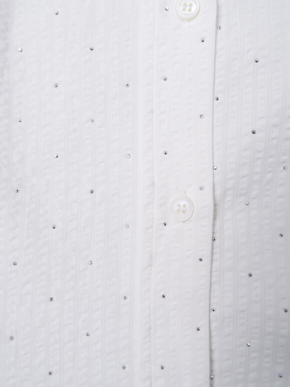 Black Colour - BCStarry Strass Shirt White