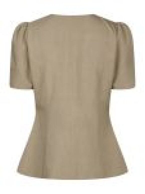 Neo Noir - Jules Structure Blouse Dark T
