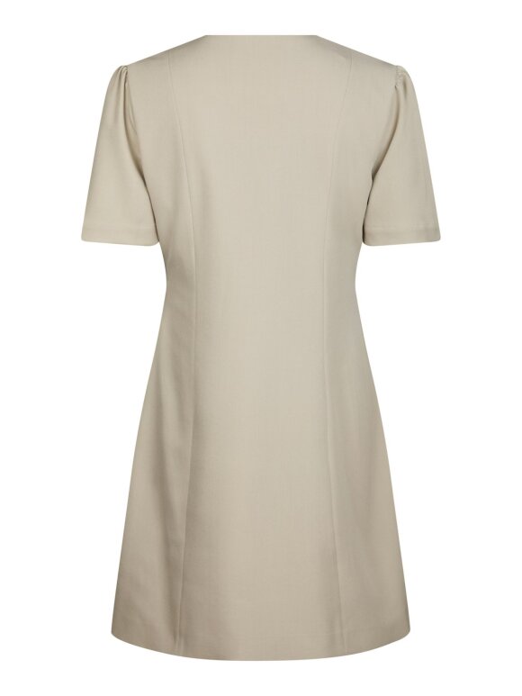 Neo Noir - Sendita Eyelet Dress Sand
