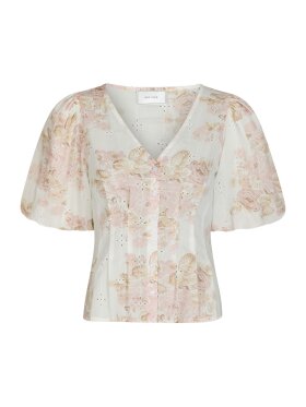 Neo Noir - Timra Emb Rose Blouse Rose