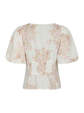 Neo Noir - Timra Emb Rose Blouse Rose