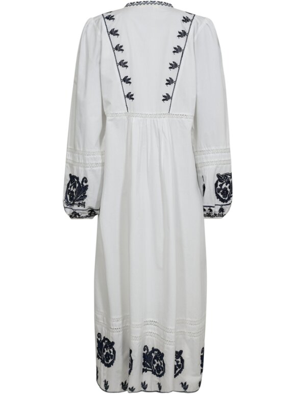 Gossia - AdelaGO Dress White/Blue