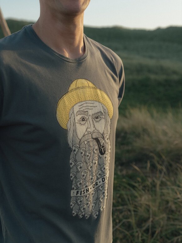 Lakor - Fishy Beard T-shirt Urban Chic