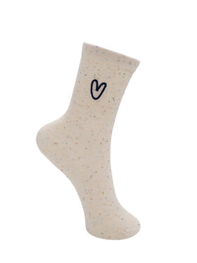 Black Colour - BCSoul Sock Off White