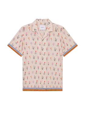 Les Deux - Lukas Aop Wild Flower ss Shirt Les Deux - Lukas Aop Wild Flower ss Shirt