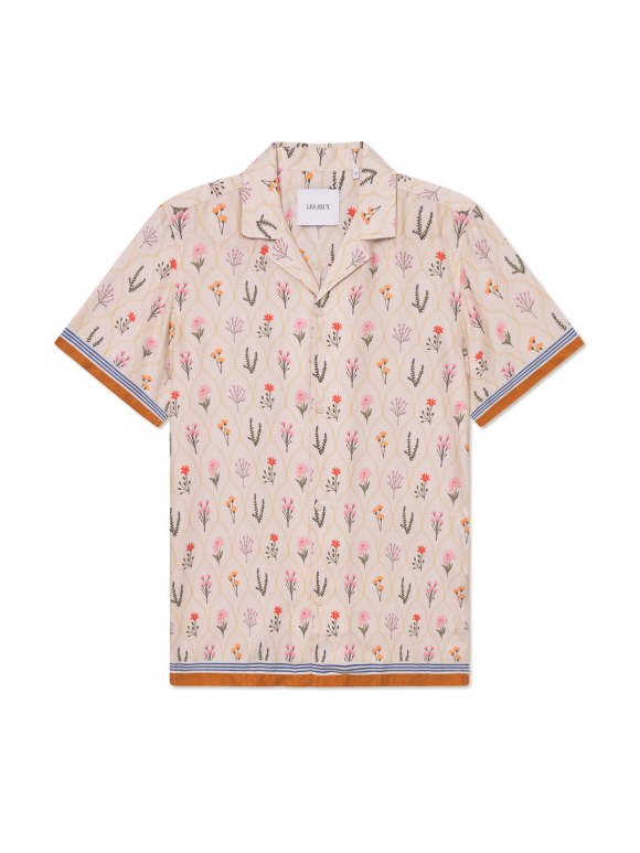 Les Deux - Lukas Aop Wild Flower ss Shirt