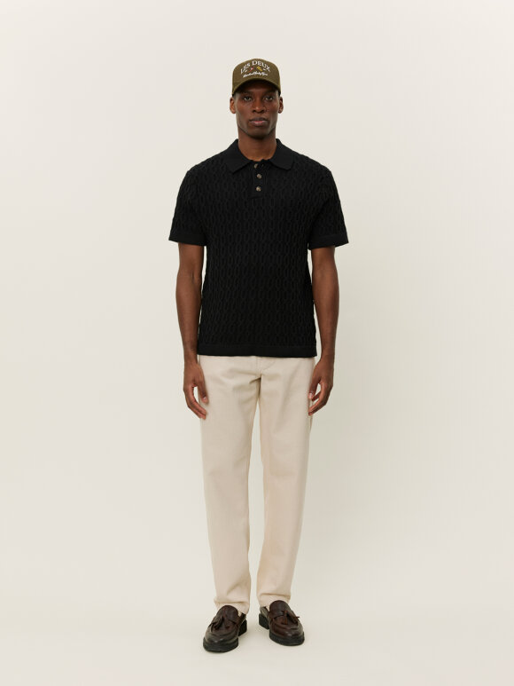 Les Deux - Garrett Knitted Polo