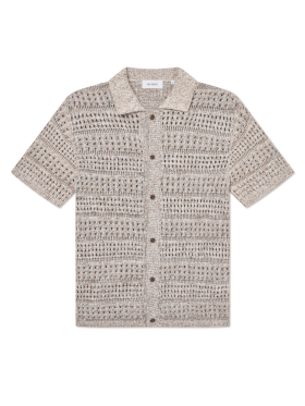 Les Deux - Elvin Structure Knitted Shirt Les Deux - Elvin Structure Knitted Shirt