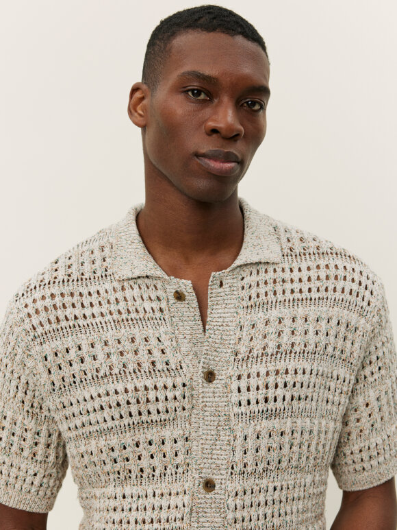 Les Deux - Elvin Structure Knitted Shirt