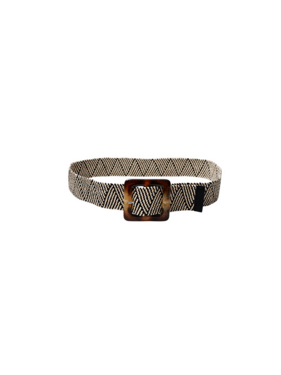 Black Colour - BCAnett Jute Belt Black Nature